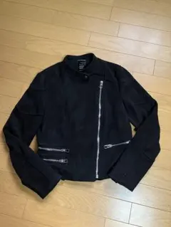 ZARA TRF スエード　ライダースジャケット XS