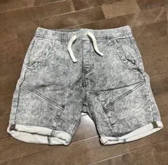 ザラ/ZARA スウェットデニムハーフパンツ