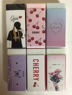 PILOT  GRAPHITE ドクターグリップ コラボ  消しゴム 6個