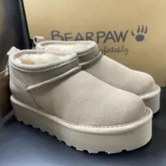 未使用品　retro super shorty ベアパウ 25cm 厚底ブーツ