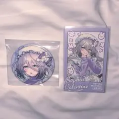 にじさんじ ソフィア ヴァレンタイン Jersey maidtes 缶バッジ