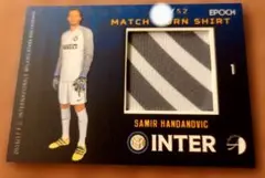 サミール・ハンダノヴィッチ マッチワーンシャツカード　52シリアル