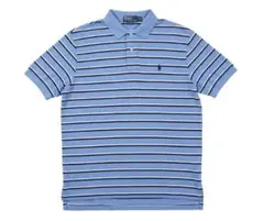 Polo by Ralph Lauren ストライプ ポロシャツ L
