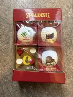 SPALDING ゴルフ　ボール　ニュージーランド　マーカー　お土産のサムネイル