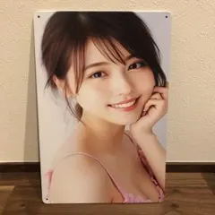 ブリキ看板 アイドル