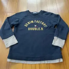 DOUBLE.B 　トレーナー　130