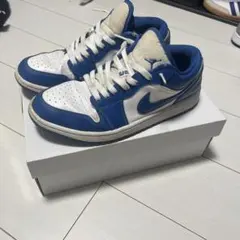 箱あり　Air Jordan 1 low マリーナブルー