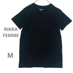 【RIKKA FEMMEリッカファーム】半袖Tシャツ　胸ポケット　綿100のサムネイル