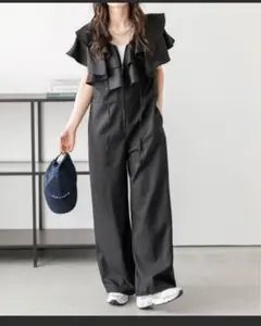 AMELY　フロントジップオールインワン