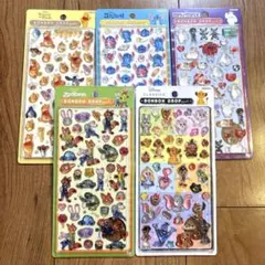 正規品 ボンボンドロップシール ディズニー 第二弾 5枚 クラシック ズートピア