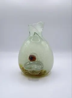 KURATA クラフトガラス 花瓶 フラワーベース アートガラス