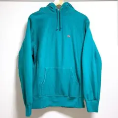 Supreme Small Boxパーカー エメラルド L 本物 レアカラー