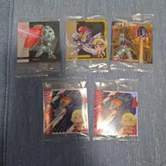 ガンダム ミニシール 5枚セット