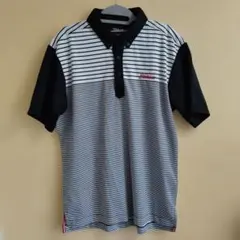 Titleist ゴルフウェア 半袖シャツ ボーダー柄のサムネイル