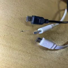 USBケーブルとミニUSBケーブル　4本セット