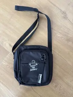 THRASHER ショルダーバッグ ブラック