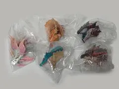 ５種コンプリートセット モンハン 一番くじ C賞 モンスターヘッドマグネット