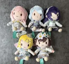 プロセカ カラフルステージ！初音ミク ふわぷち ミニぬいぐるみ 5種コンプセット
