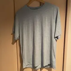 patagonia ライトブルー Tシャツ　キャプリーン　クール　デイリー
