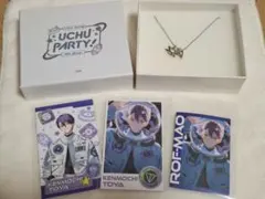 ROF-MAO 4周年 剣持刀也 ネックレス&カード チェキ 剣持刀也 rof-mao 4th ネックレス uchu party メッセージ - メルカリ