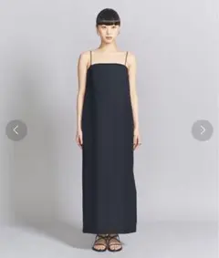 【BEAUTY&YOUTH】バックオープンキャミワンピース