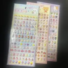 プッチもちシール　3種類セット　セリア