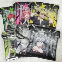 カラフルピーチ 巾着 全種セット からぴち ラウンドワンコラボ