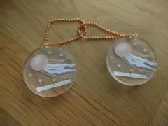 新江ノ島水族館 クラゲ アクリルキーホルダー 2個セット