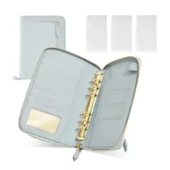 母子手帳ケース お薬手帳 家計管理 マルチケース ファイル パスポート ブルー