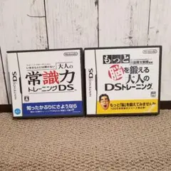 いまさら人には聞けない 大人の常識力トレーニングDS/もっと脳を鍛える大人のDS