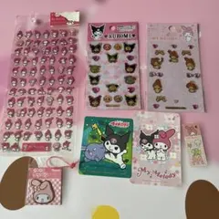 サンリオ　マイメロディー　クロミ　シールセット