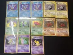 ポケモンカード 旧裏 わるい　シリーズ 14枚セット　ポケカ　pokemon ポケモンカード 旧裏 わるい シリーズ 14枚セット ポケカ pokemon