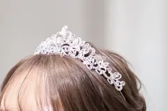 シルバークリスタルヘッドドレス