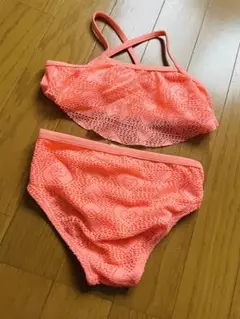 OP ネオンオレンジ ビキニ 女の子用