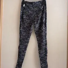 FILA ブラック ドット柄 レギンス　スパッツ　 Lサイズ