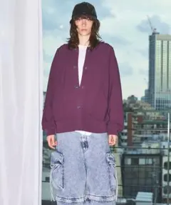 Re-knitting High Gauge Polo Cardigan