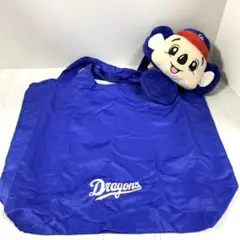 BA☆ 中日ドラゴンズ　ドアラ　エコバッグ　ファンクラブ　ぬいぐるみ　キーホルダ