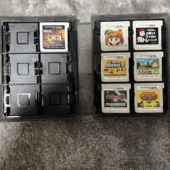 【お買い得】ニンテンドー3DSカセット【まとめ売り】ケース付属