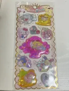 サンリオキャラクターズ ウォーターinシール キラキラシールのサムネイル