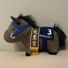 53回 菊花賞 ライスシャワー ぬいぐるみ - メルカリ