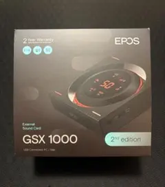 【美品】EPOS GSX 1000 外部サウンドカード 2nd edition EPOS GSX 1000 2nd Edition EPOS GSX 1000 2nd Edition Review