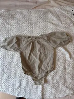 ストライプ　ロンパース　70cm