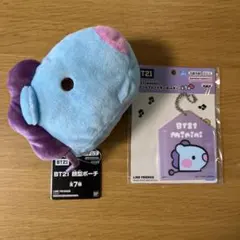 BTS BT21 MANG ポーチ　キーホルダー