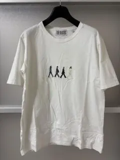 THE BEATLES アビイ・ロード Tシャツ ホワイト Lのサムネイル