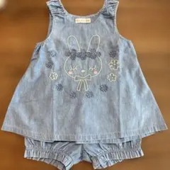 KP デニムセットアップ80