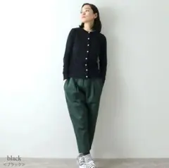 クルーネックカーディガン カーディガン