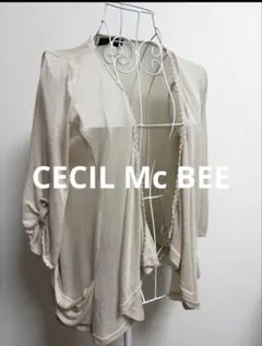 CECIL Mc BEE セシルマクビー 薄手 カーディガンのサムネイル