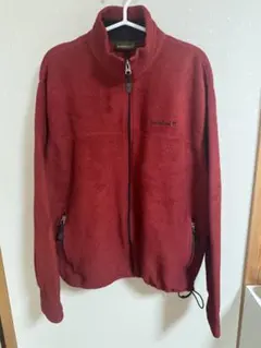 Timberland 刷毛外套 紅色 90〜00年代