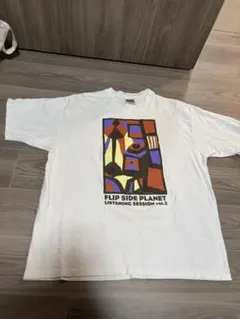 GOAT FLIP SIDE PLANET Tシャツ ホワイト Lのサムネイル