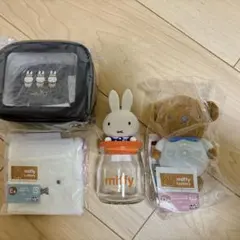 ミッフィー　ボリス　グッズ4点セット　タイトーくじ・プライズ等
